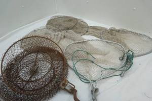lot 385 image: Weighted Long Trolling Fish nets