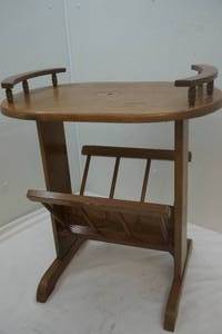 lot 396 image: End Table Magazine Holder