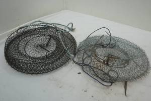 lot 399 image: Metal Fish Nets
