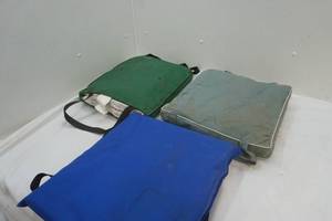 lot 426 image: Throw able Floatation DevicesBoat Cushions