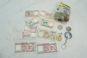 lot 453 image: Foreign Currency-Coin Wrappers, Collectable Coins