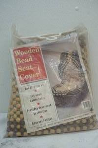 lot 469 image: Wooden Bead Seat Cover