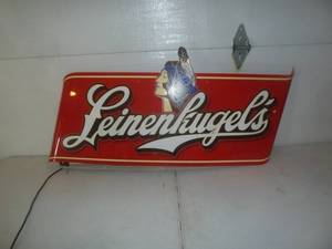 lot 12 image: Leinenkugels Wall Light