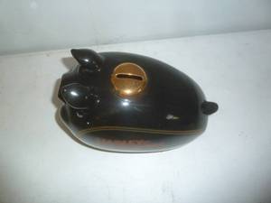 lot 35 image: Harley Davidson Piggy Bank