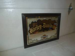 lot 43 image: Harley Davidson Mirror