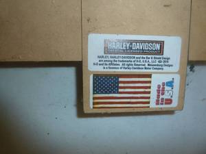 lot 58 image: Harley Davidson Eagle Plaque