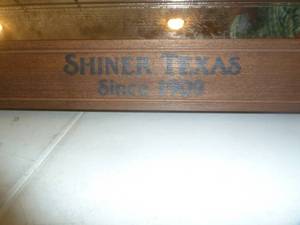 lot 80 image: Shiner Bock Mirror