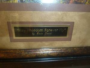 lot 83 image: Print May Freedom Fly Forever