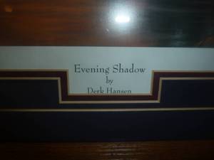 lot 90 image: Print Evening Shadow