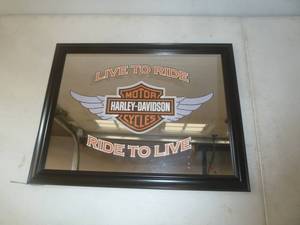 lot 102 image: HD Mirror Live to Ride Ride to Live