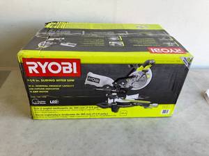 Ryobi 10 Amp Corded 7-14 in. Compound Sliding Miter Saw