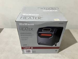 LifeSmart HT1013 1,500 Watt 6 Element Infrared Large Room Space Heater