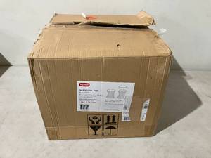 Keter Cool Bar 7.5 Gal. Resin Rattan Drink Cooler Patio Table