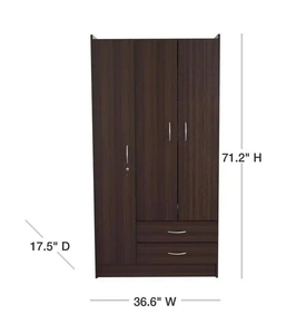 Inval Espresso-Wengue Armoire