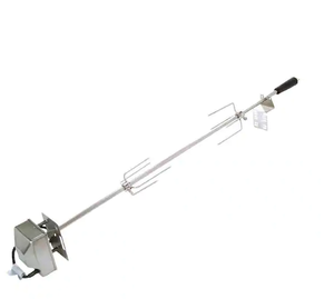 KitchenAid 32 in. Stainless Steel Rotisserie Grilling Kit with Motor