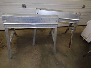 Pair of Folding Sawhorses