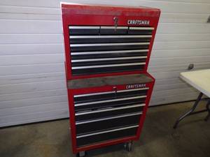 Craftsman Tool Box with Keys