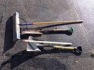Broom and Shovels