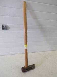 Splitting Hammer with Wood Handle