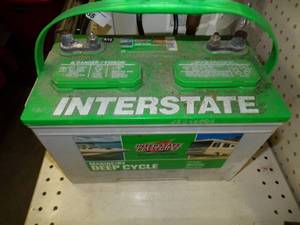 Interstate Deep Cycle Battery
