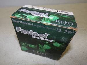 Kent Steel 12 Gauge  2  34  #2 Shot  Full Box Shot Gun Shells
