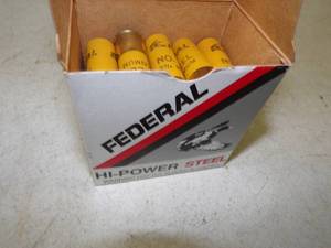 Federal Steel  20 Gauge  2  34  #4 Shot  Partial Box Shot Gun Shells