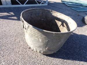 Vintage Galvanized Tub