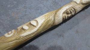 Hand Carved Walking Stick