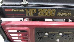Coleman Powermate HP3500 Generator