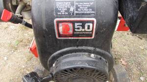 Troy-Bilt Tomahawk Shredder