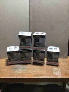 lot 20 image: Defiant Castle Satin Nickel Electronic Keypad Door Lever set of six- review picture