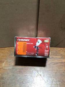 lot 54 image: Husky Gravity Feed Composite HVLP Spray Gun- Open box - Review all pictures