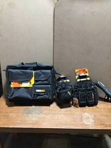 lot 75 image: Toughbilt Storage Boxes, 2 small - Open Box - Review all pictures