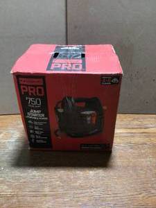 lot 84 image: Schumacher Electric Schumacher Pro Automotive 12-Volt 750 Peak Amp Jump Starter and Portable Power Station with 150-PSI Air Compressor