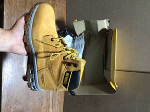 lot 91 image: DEWALT Mens Halogen 6 Work Boots - Steel Toe - Wheat Size 10(M)