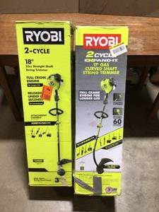 lot 95 image: Lot of 2 Ryobi StraightCurve Shaft - Review all pictures