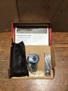 lot 42 image: Husky 14 in. Angle Die Grinder with Accessory Kit