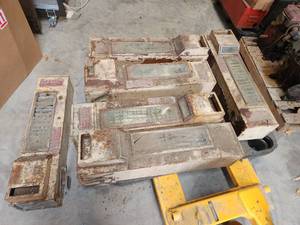 lot 53 image: Lot of (6) Vintage Vending Machines