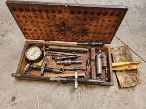 lot 83 image: Diesel Engine Compression Tester with Metal Case