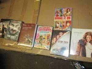 lot of 8 movies some 6 are unopened...