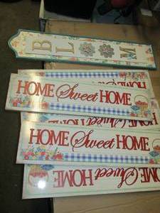 6 pioneer decorative wall hangings ...