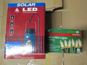 LED solar snowman hanging jar and 1...