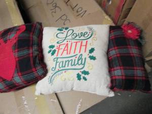 3 holiday pillows ...