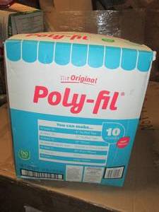 10 pounds of polyfill...