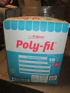 10 pounds of polyfill ...