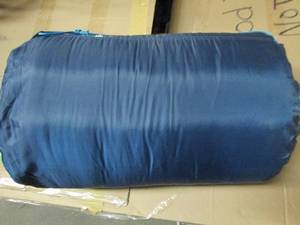 new sleeping bag ...