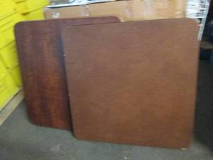 2 card tables ...