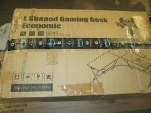 L shaped computer desk ...