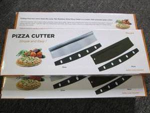 5 new pizza cutters ...