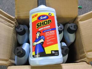 case of 10 scott shop hand cleaner ...